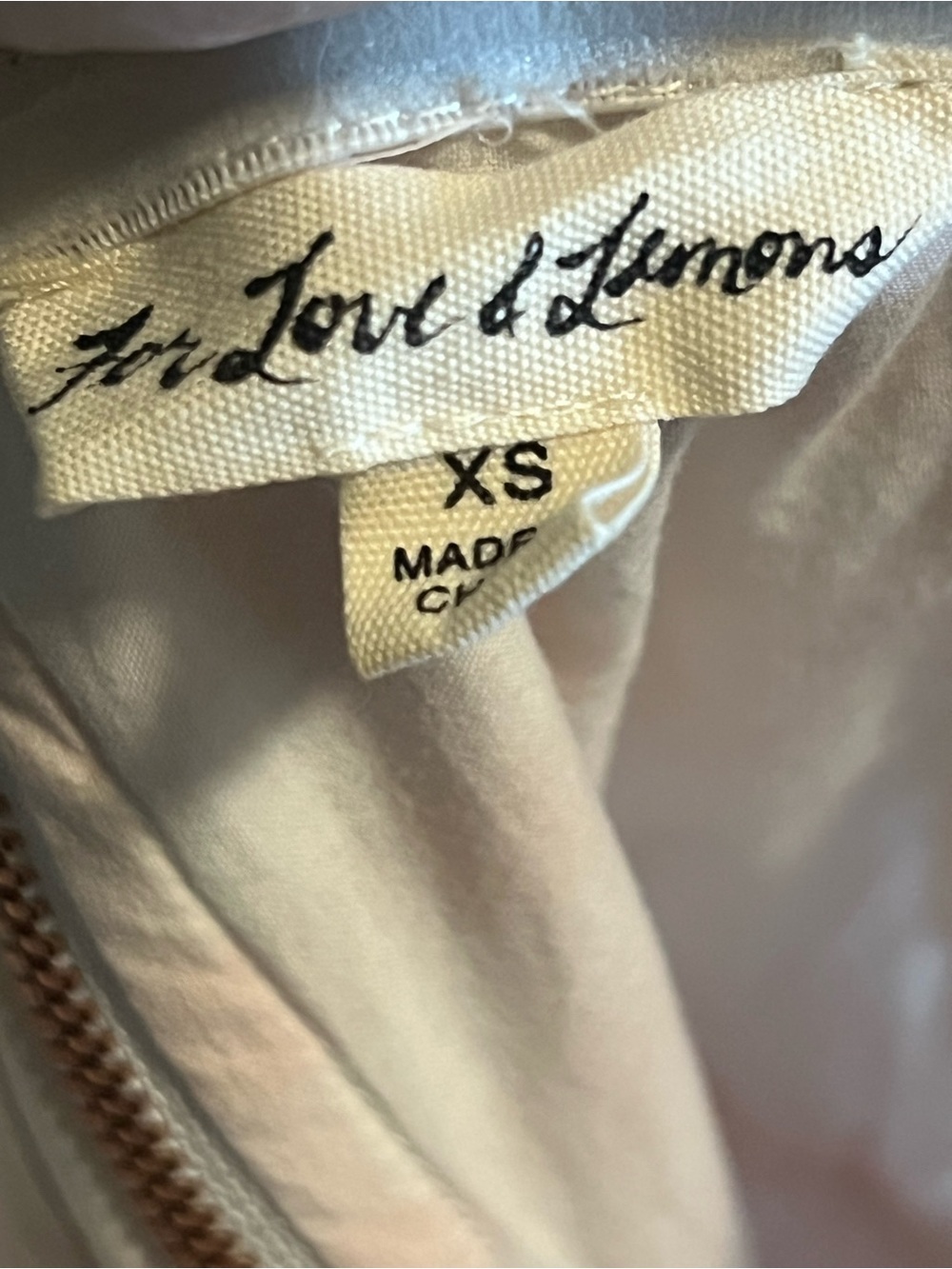 For Love & Lemons Dixie Mini Dress Pink Gingham Size XS Cottagecore Coquette - Picture 5 of 6